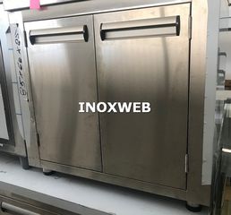 INOXWEB 2026-ΕΚΘΕΣΙΑΚΟ ΕΡΜΑΡΙΟ ΜΕ 2 ΠΟΡΤΕΣ ΚΑΙ ΔΙΑΣΤΑΣΗ 85Χ60Χ85