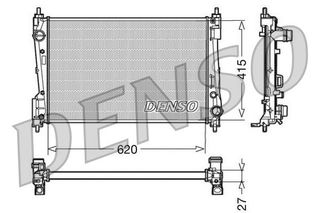 ΨΥΓΕΙΟ 1,3 JTD-CDTI (62x39,5)55KW  για FIAT GRANDE PUNTO 05-12