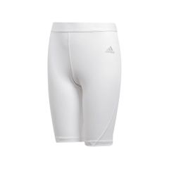 Adidas Παιδικό Κολάν Αθλητικό Κοντό Λευκό CW7351