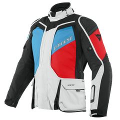 D-EXPLORER 2 GORE-TEX JACKET Glacier-Gray/Blue/Lava-Red/Black αδιάβροχο μπουφάν 4 εποχών προσφορά από 770ε τώρα