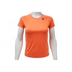 Adidas D2M Loose Γυναικείο Αθλητικό T-shirt Πορτοκαλί BS1921