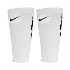 Nike Guard Lock Elite SE0173-103 Leg Sleeves για Επικαλαμίδες Ποδοσφαίρου Λευκά