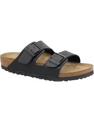 Birkenstock Arizona Birko-Flor Ανδρικά Σανδάλια σε Μαύρο Χρώμα 0051793