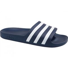 Adidas Adilette Aqua Slides Dark Blue / Cloud White F35542