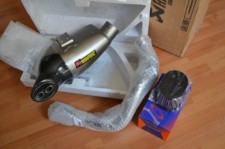 ΕΞΑΤΜΙΣΗ AKRAPOVIC ΟΛΟΚΛΗΡΗ XSR-700 & ΦΙΛΤΡΟ ΑΕΡΟΣ DNA