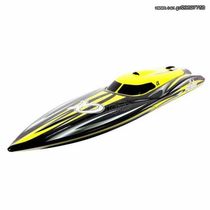 Joysway Alpha 1000mm Brushless V-Boat ARTR (Yellow)