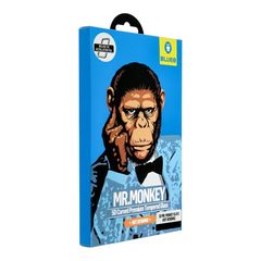 3D Mr. Monkey Glass - Samsung Galaxy NOTE 10 black (Hot Bending)