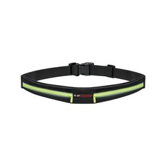 Body Sculpture Reflective Running Belt BP-105 Τσαντάκι Μέσης για Τρέξιμο Μαύρο