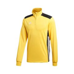Adidas Regista 18 Training Ανδρική Μπλούζα με Φερμουάρ Μακρυμάνικη Κίτρινη CZ8648