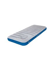 High Peak Cross Beam Single Extra Long Velor Mattress Gray Blue 40043