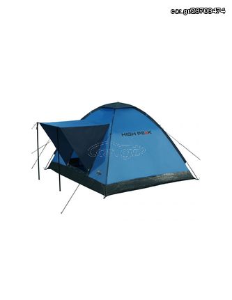 High Peak Beaver 3 Σκηνή Camping Igloo Μπλε 3 Εποχών για 3 Άτομα 200x180x120εκ. 10167