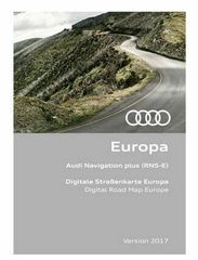 Χάρτες για  Audi Rns-e 2020 Europe 3 dvd για όλη την Ευρώπη, Audi A3, A4, A6 ,TT, R8 ,Seat , Lamborghini