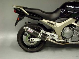 Τελικά εξάτμισης Carbon Mini Oval για Yamaha TDM 900 '02-'10.