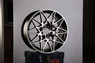 REPLICA ΖΑΝΤΕΣ BMW 5167 19X8.5-95 ET35/42 5X120 BLACK MACHINED FACED