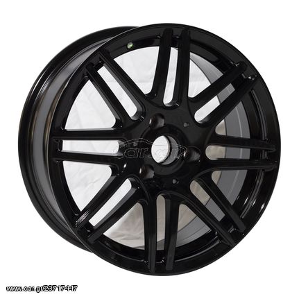 REPLICA ΖΑΝΤΕΣ SMART BRABUS 130 16X6-17X7 ΕΤ24-27 3-112 GLOSS BLACK