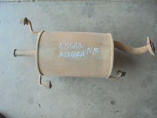 NISSAN ALMERA N15 98'-00' GA14 Τελικό εξάτμισης -Σιλανσιέ