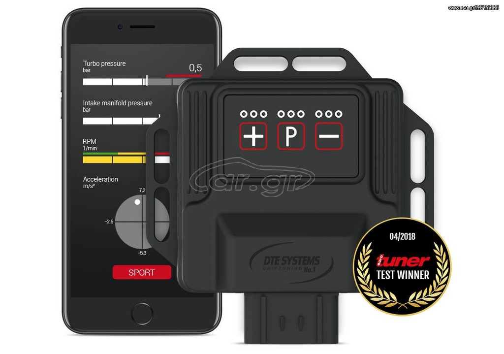 SMART TUNING BOX, για TURBO κινητηρες βενζινης & diesel (made in Germany). DTE SYSTEMS GREECE