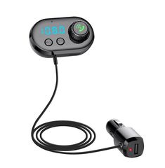 Bluetooth Πομπός Αυτοκινήτου με USB Φορτιστή & Αρωματικό -  Micro SD - TF, MP3 Player με LCD Οθόνη για τον Αεραγωγό - Car FM Transmitter