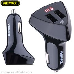 Φορτιστής αυτοκινήτου REMAX Dual USB Aliens LED Car Charger RCC-208 3.4A (OEM)