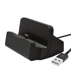 Φορτιστής charge + sync dock micro 5p connect for Samsung, LG, HTC SKY ETC (black) (OEM)