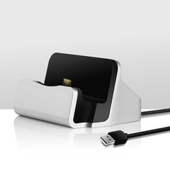 Φορτιστής charge + sync dock micro 5p connect for Samsung, LG, HTC SKY ETC (grey) (OEM)