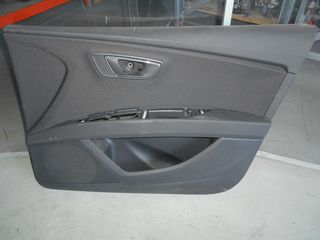 ΤΑΠΕΤΣΑΡΙΑ ΠΟΡΤΑΣ ΕΜΠΡΟΣ ΔΕΞΙΑ ΜΑΥΡΗ SEAT LEON 14-->  - ΡΩΤΗΣΤΕ ΤΙΜΗ - ΑΠΟΣΤΟΛΗ ΣΕ ΟΛΗ ΤΗΝ ΕΛΛΑΔΑ