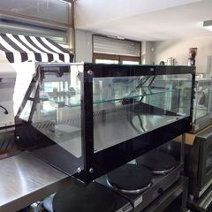 Βιτρίνα Θερμαινόμενη Επιτραπέζια 110x70x52Cm - Καινούργια.-thumb-1