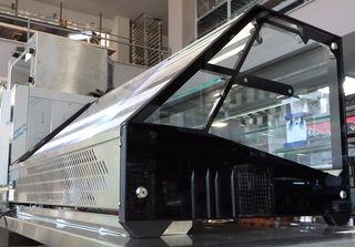 Βιτρίνα Θερμαινόμενη Επιτραπέζια 110x70x52Cm - Καινούργια.-thumb-8