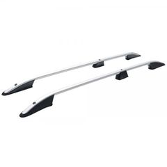 Fiat Panda 2003-2012 Παραλληλες Μπαρες Οροφης Αλουμινιου Ασημι