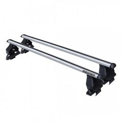 Menabo Μπάρες Οροφής Αλουμινίου 112εκ. για Renault Megane 5D 1995-2001 (Σετ με πόδια)