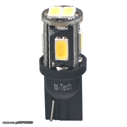 W5W T10 12V W2.1x9.5d 2W 6xHP Led Osram Opto Λευκο Blister 2ΤΕΜ.