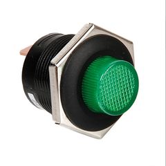 Lampa Button Switch with Led 12/24V Green 45539