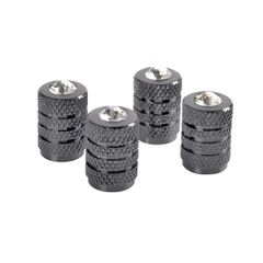 Lampa Καπάκια Βαλβίδων Brilliant Titanium Ασημί 4τμχ