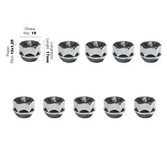 Simoni Racing Παξιμάδια Κωνικά 12x1.25/17mm 10τμχ