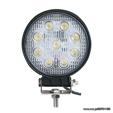 Προβολεας Osram 10-30V 27W 1700lm HP Led Στρογγυλος 114x142x60mm