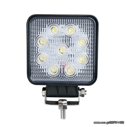 Προβολεας Osram 10-30V 27W 2025lm HP Led Τετραγωνος 138x107x56mm