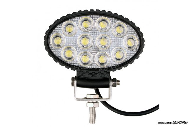 Προβολεας Osram 10-30V 36W 2400lm HP Led Οβαλ 138x87x77mm