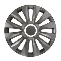 Lampa Σετ Τάσια Αυτοκινήτου Avalone Pro Dark 4τμχ 16" Γκρι