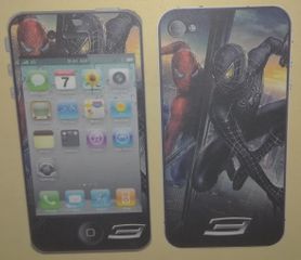 Προστατευτικό Οθόνης για Iphone 4 & 4S & 5 Screen Protector skin guard Spiderman (OEM)