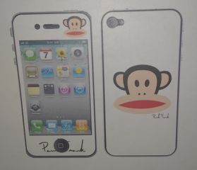 Προστατευτικό Οθόνης για Iphone 4 & 4S & 5 Screen Protector skin guard Paul Frank white ( OEM)