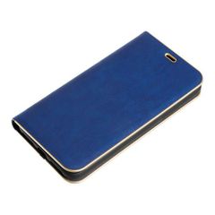 Lampa Exclusive Gold Line Book Δερματίνης Μπλε (iPhone X / Xs)