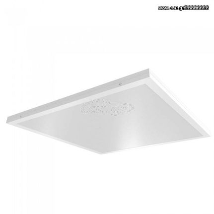 LED Panel 60×60cm 40 WATT Φωτιστικό Οροφής Τετράγωνο 2 σε 1 χωνευτό η εξωτερικό ψυχρό λευκό 6400K VT-6142 V-TAC 64521