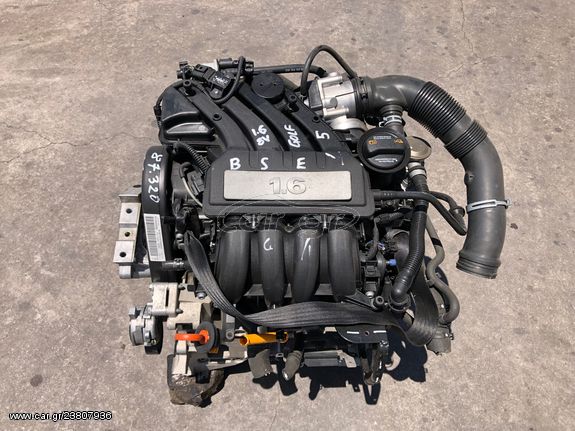 Κινητήρας BSE 1.6 8v Audi,Vw,Seat,Skoda 