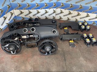 SMART 453 FORFOUR 2017 ΚΟΜΠΛΕ ΣΕT AIRBAG 