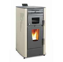 ΣΟΜΠΑ PELLET ΑΕΡΟΘΕΡΜΗ ΜΕ ΦΟΥΡΝΟ 12kw THERMIKI PELLET MASINA AERO 12KW