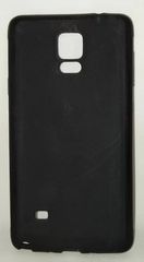 SAMSUNG NOTE 4 θΗΚΗ TPU Silicone Black (OEM)