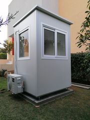 Caravan office-container '24 1,5χ1,5μέτρα Φυλάκιο