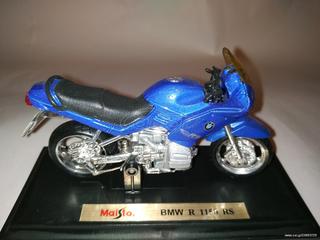 BMW R1150 RS maisto και 2 κράνη μινιατούρες