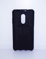 ΘΗΚΗ ΣΙΛΙΚΟΝΗΣ ΣΚΛΗΡΗ ΜΕ ΒΑΣΗ ΓΙΑ XIAOMI REDMI NOTE 4X ΜΑΥΡΗ