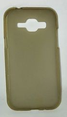 Θήκη TPU για Samsung Galaxy Core 2 Διάφανη Μαύρη 1 window (ΟΕΜ)